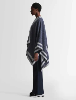 Zubehor*Fusalp Zubehor Jacquard-Poncho